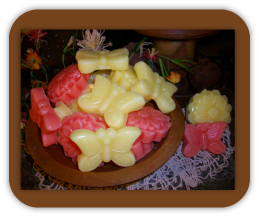 Beautiful Floral and Butterly Wax Tarts