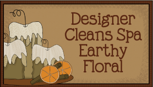 Designer Cleans Spa Earthy Floral